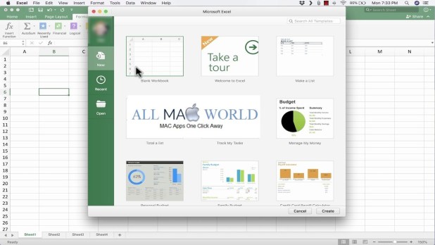 Ms excel for mac